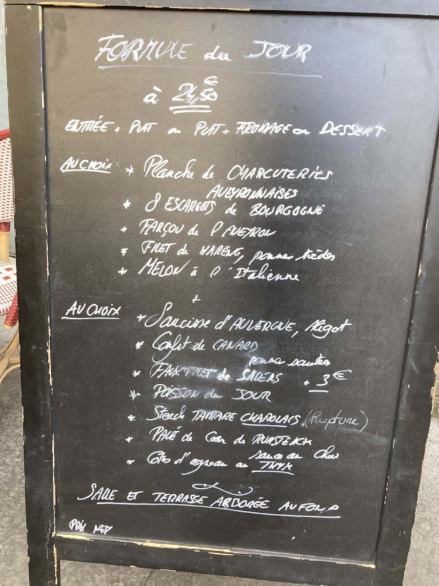 Le Mistral Menu - Image 1