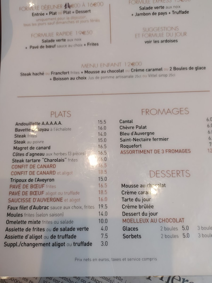 Le Mistral Menu - Image 3