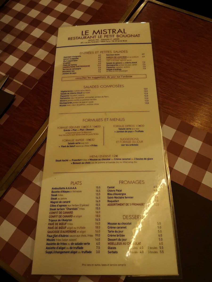 Le Mistral Menu - Image 6